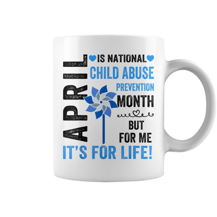 April Is Child Abuse Prevention Month Child Abuse Awareness  Coffee Mug