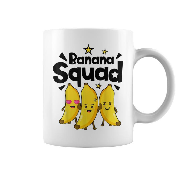 Banana Squad Funny Men Women Boys Vegan Fruit Food Lovers Coffee Mug