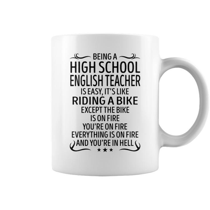 Being A High School English Teacher Like Riding A   Coffee Mug