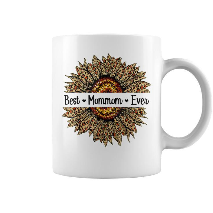 Best Mommom Ever Sunflower  Mommom Mothers Day Gifts  Coffee Mug