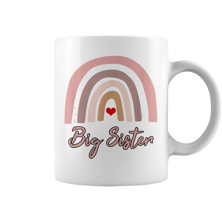 Big Sister Boho Rainbow Coffee Mug