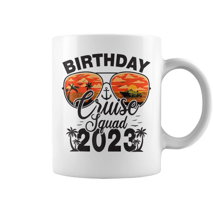Birthday Cruise Squad 2023 Cruising Family Vacation  Coffee Mug
