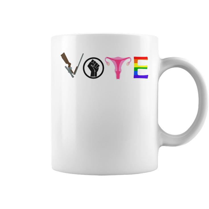 Black Lives Matter Vote Lgbt Gay Rights Feminist Equality Coffee Mug