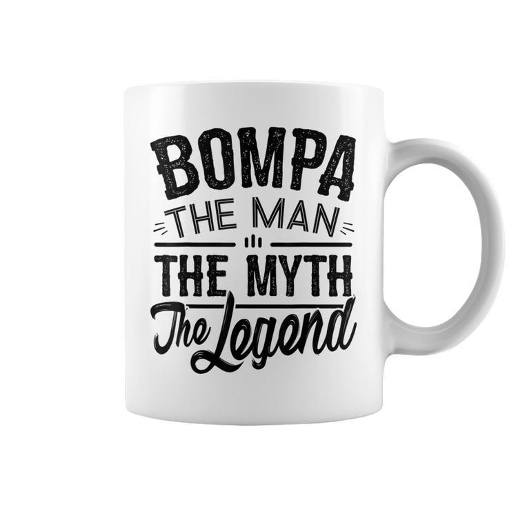 Bompa  From Grandchildren Bompa The Myth The Legend Gift For Mens Coffee Mug
