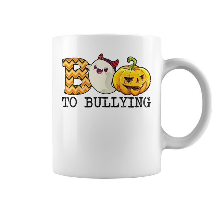 Boo Anti Bullying Funny Halloween Orange Unity Day Boy Girls  Coffee Mug