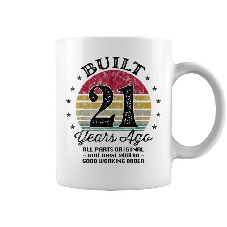 Built 21 Years Ago 21St Birthday All Parts Original 2002  Coffee Mug