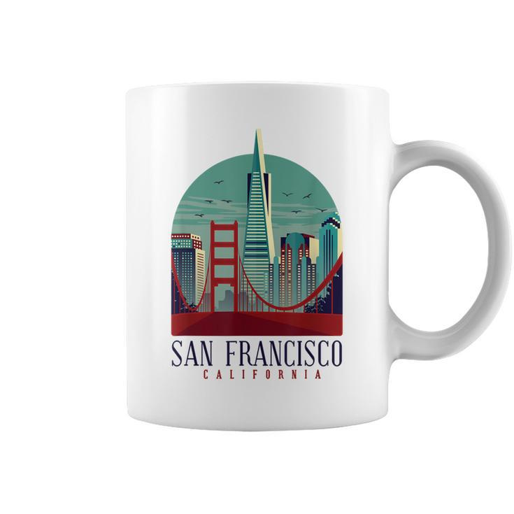 California San Francisco Usa Woman Men  Coffee Mug