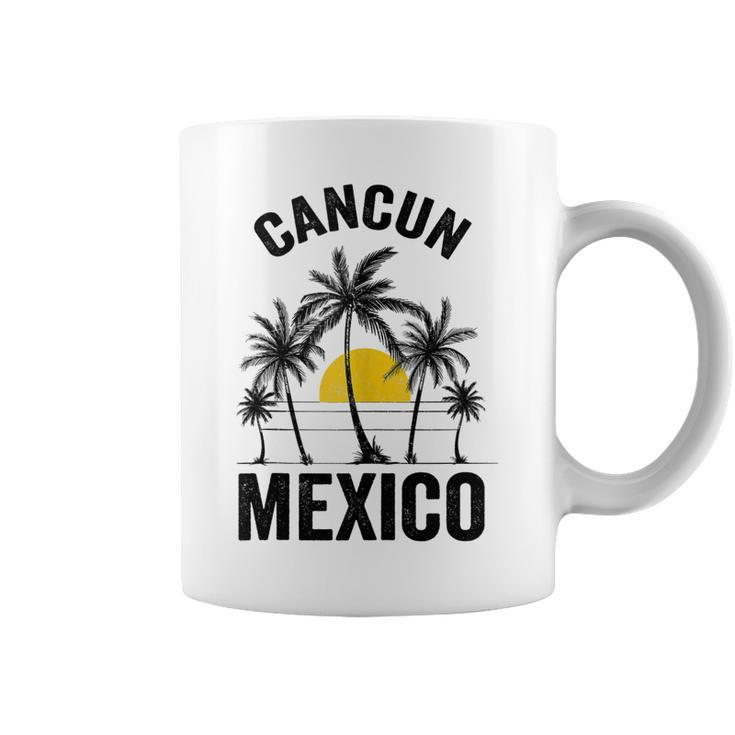 Cancun Beach Souvenir T  Mexico 2023 Vacation Family  Coffee Mug