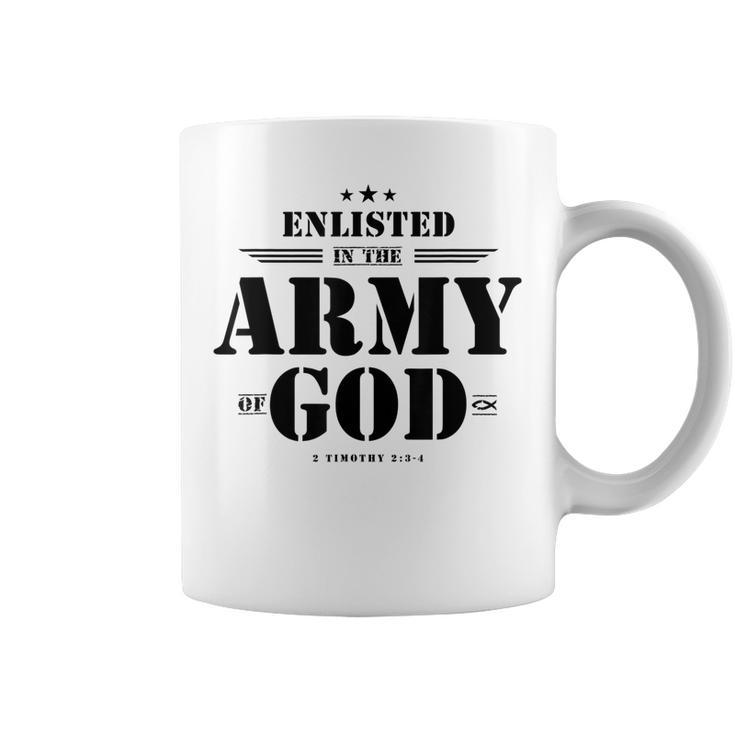 Christian Gifts Religious Bible Verse Scriptures Gods Army  Coffee Mug