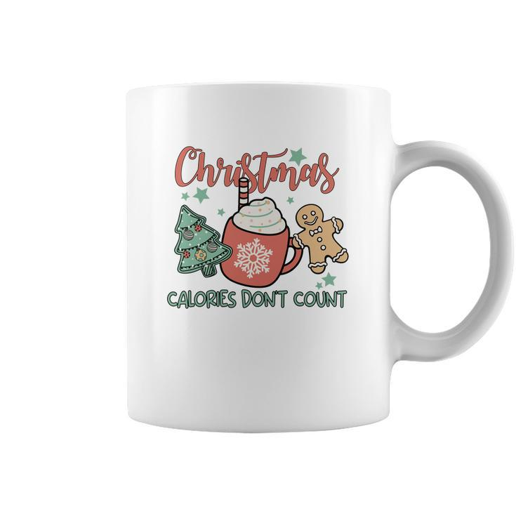 Christmas Calories Do Not Count Funny Christmas Coffee Mug - Thegiftio