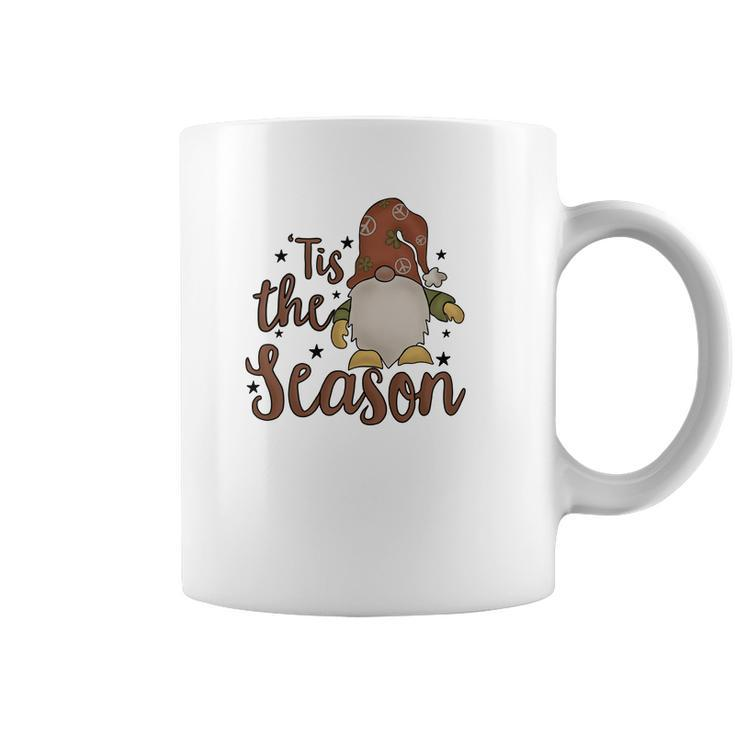 Christmas Gnome Tis The Season Coffee Mug