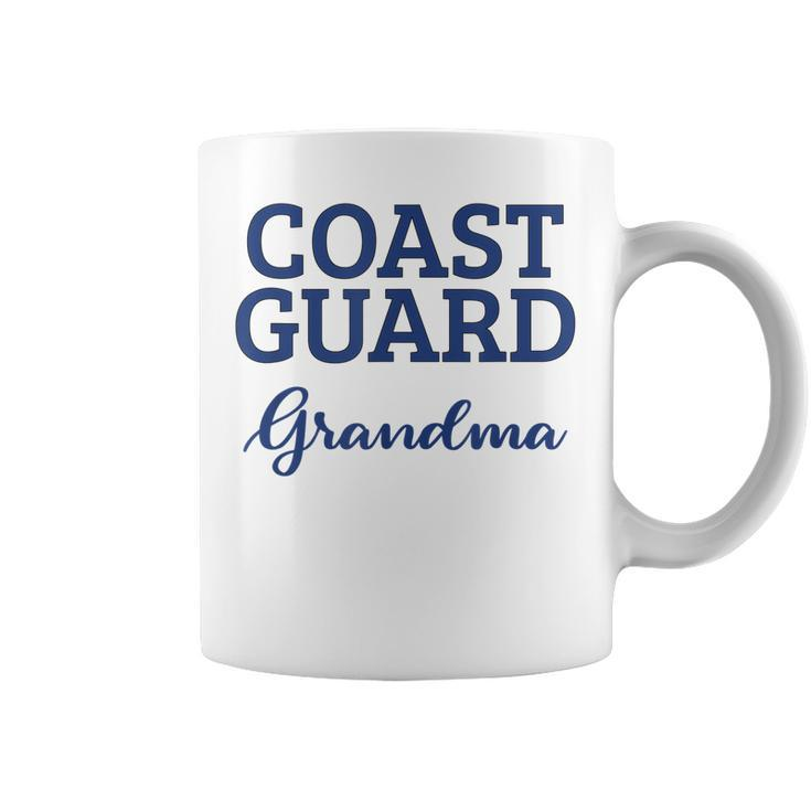 Coast Guard Grandma Military Family Gift Proud Coast Guard Coffee Mug