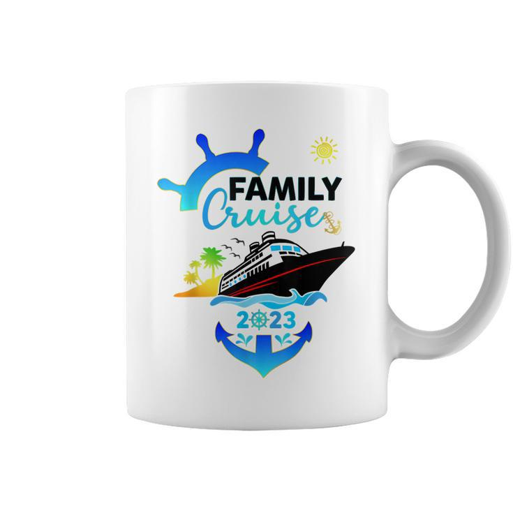 Cruise Family Vacation Matching Group Crew Squad 2023  Coffee Mug