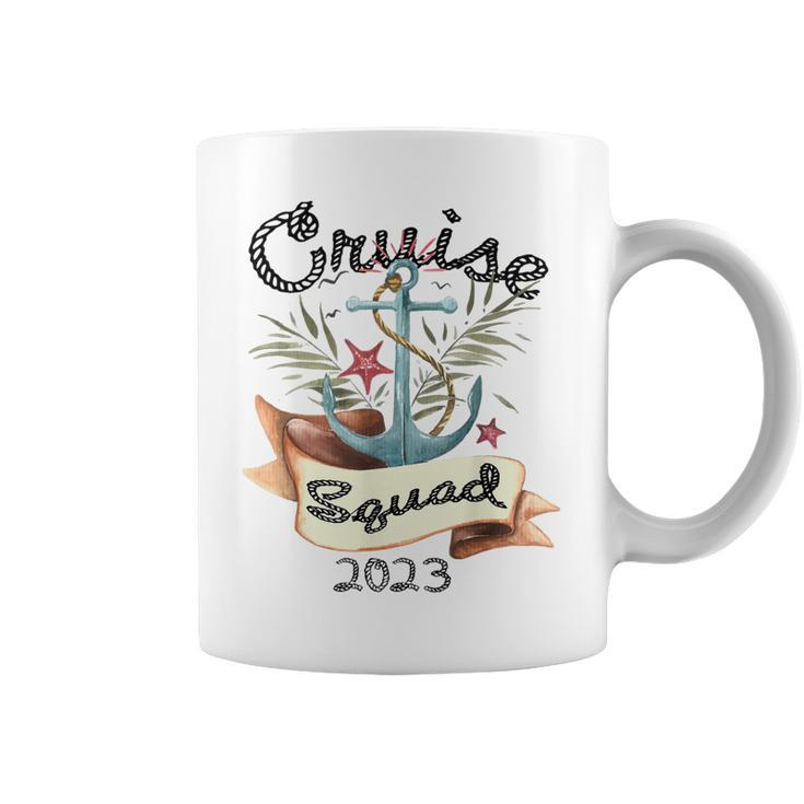 Cruise Squad 2023  Family Cruise Trip Vacation Holiday  Coffee Mug