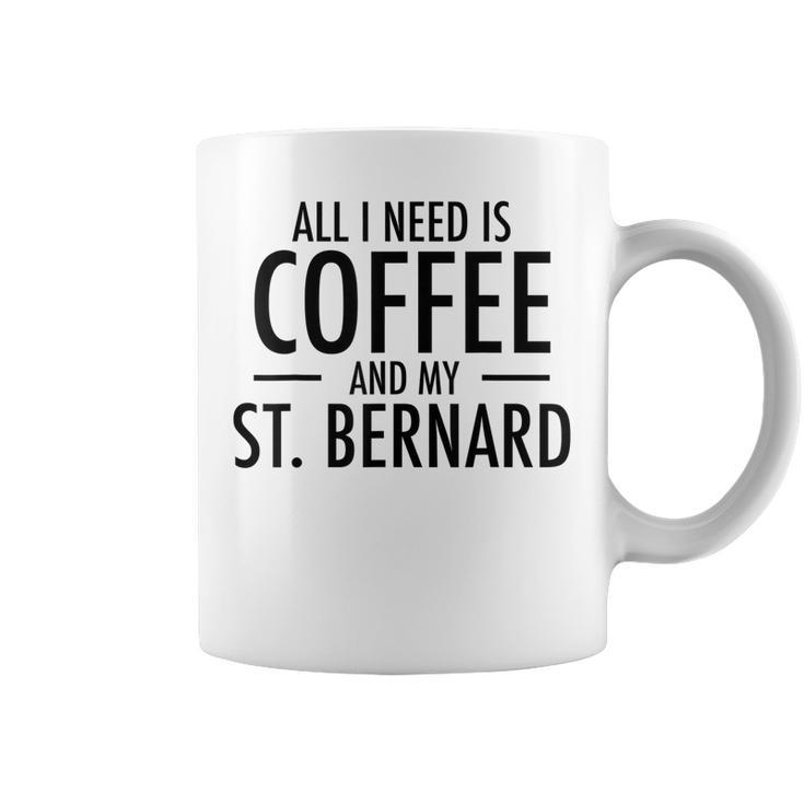 Cute Coffee St Dog Bernard Gifts For Saint Bernard Mom Dad Coffee Mug