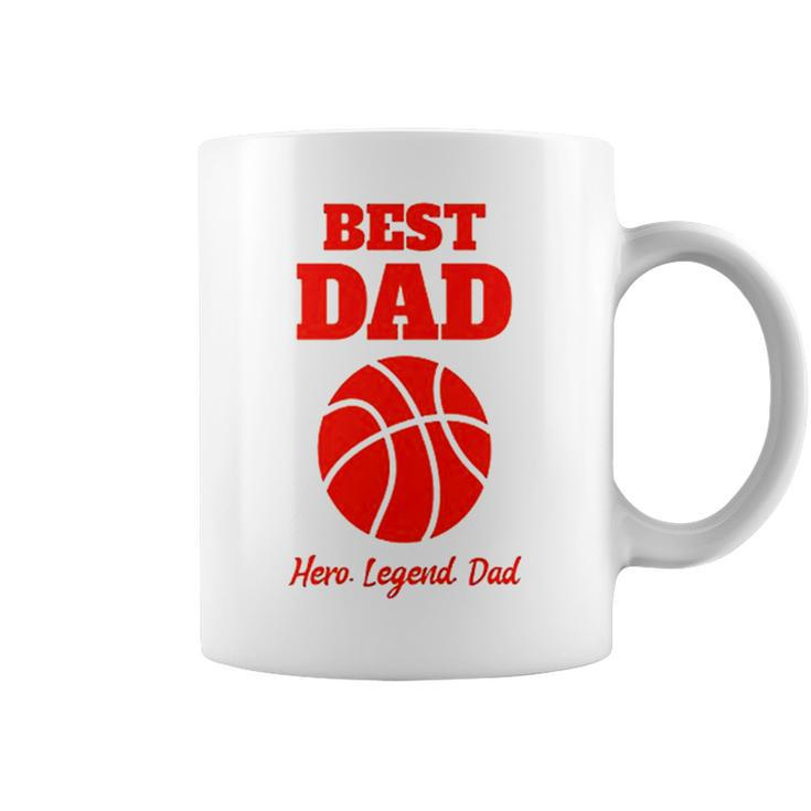 Dad Basketball Cool Fathers Day Gift Dad Basketball S Coffee Mug