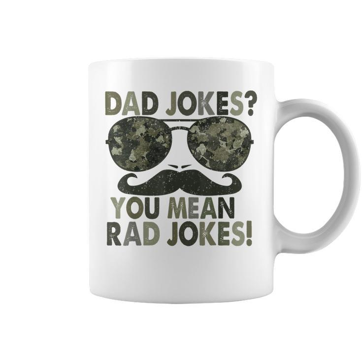 Dad Joke You Mean Rad Jokes Funny Fathers Day Vintage Coffee Mug
