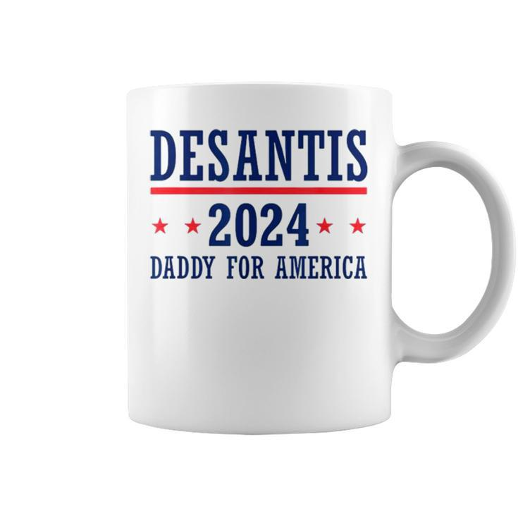 Daddy Ron Desantis 2024 Republican Presidential Election Coffee Mug