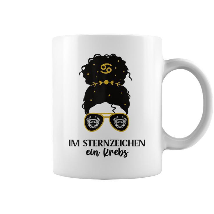 Damen Krebs Zodiac Tassen, Sternzeichen Geburtstag Design