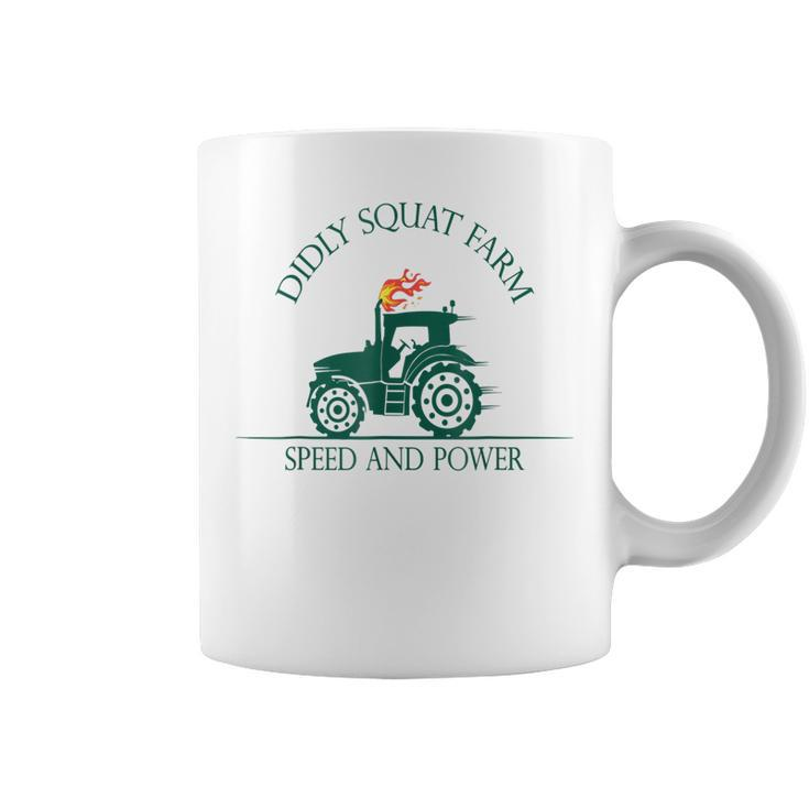 Diddly Squat Farm Speed And Power Perfect Tractor Farmer  Coffee Mug