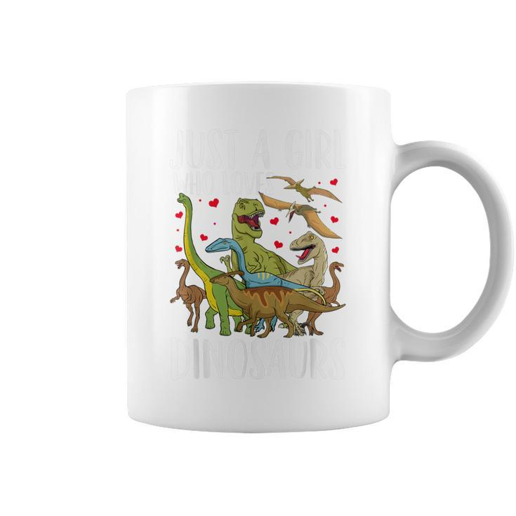 Dinosaur Just A Girl Who Loves Dinosaurs Brachiosaurus  Coffee Mug