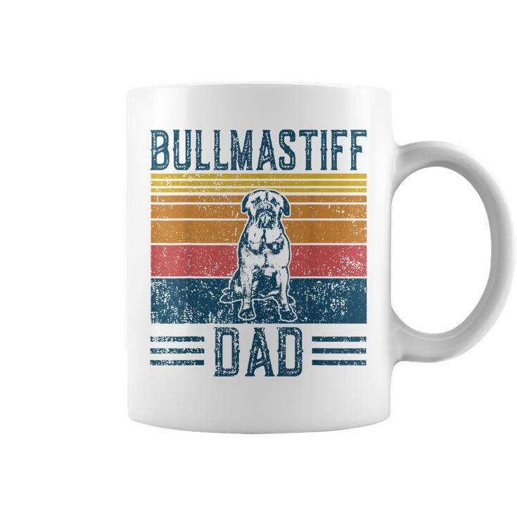Dog Dad - Vintage Bullmastiff Dad  Coffee Mug