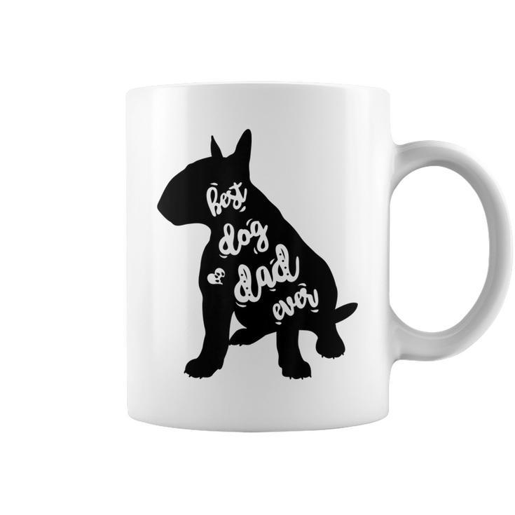English Bull Terrier Best Dog Dad Ever Gift Coffee Mug