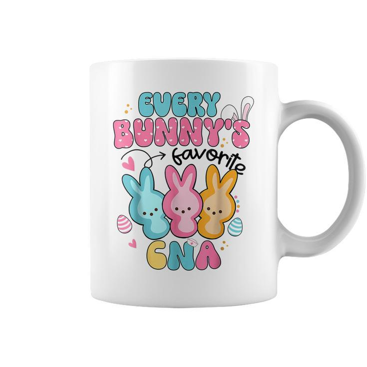 Every Bunnys Favorite Cna Nurse Cute Rabbit Eggs Easter Day  Coffee Mug