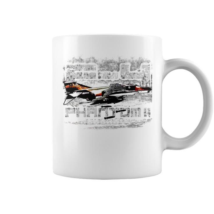 F 4 Phantom Ii Military Aircraft Coffee Mug