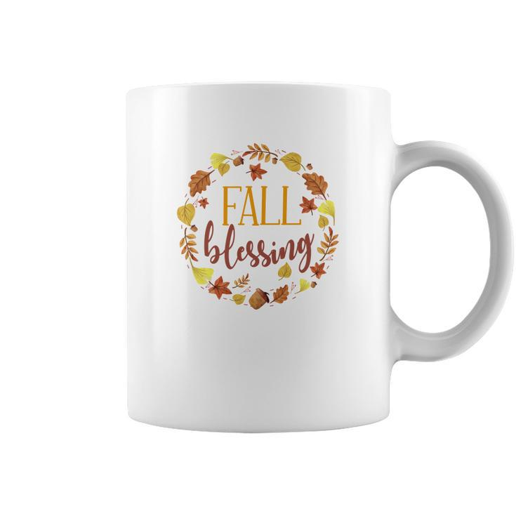 Fall Blessing Thanksgiving Gifts Coffee Mug - Thegiftio