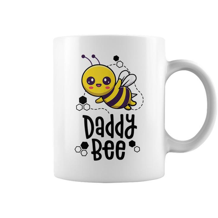 Family Bee  Dad Daddy First Bee Day Outfit Birthday Coffee Mug