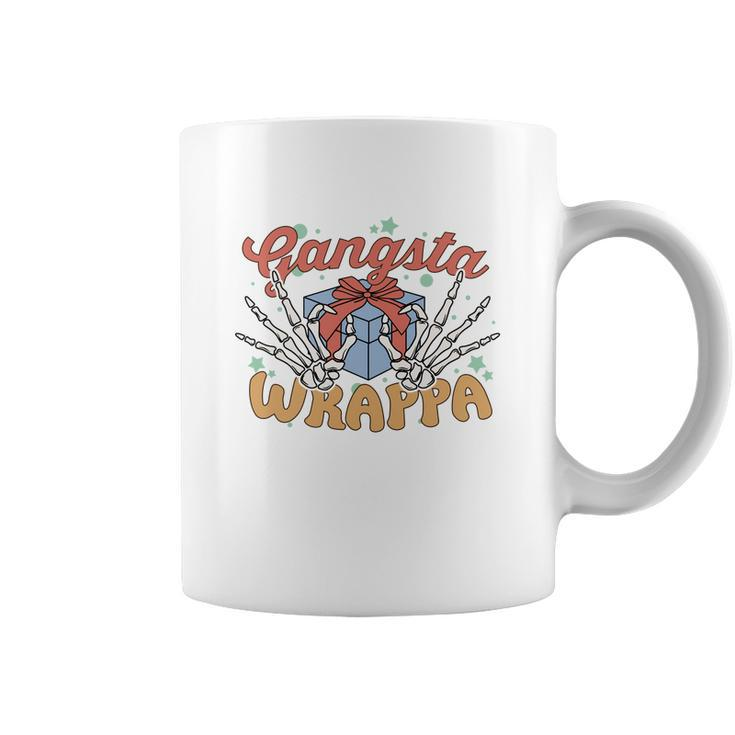 Funny Christmas Gangsta Wrapper Coffee Mug