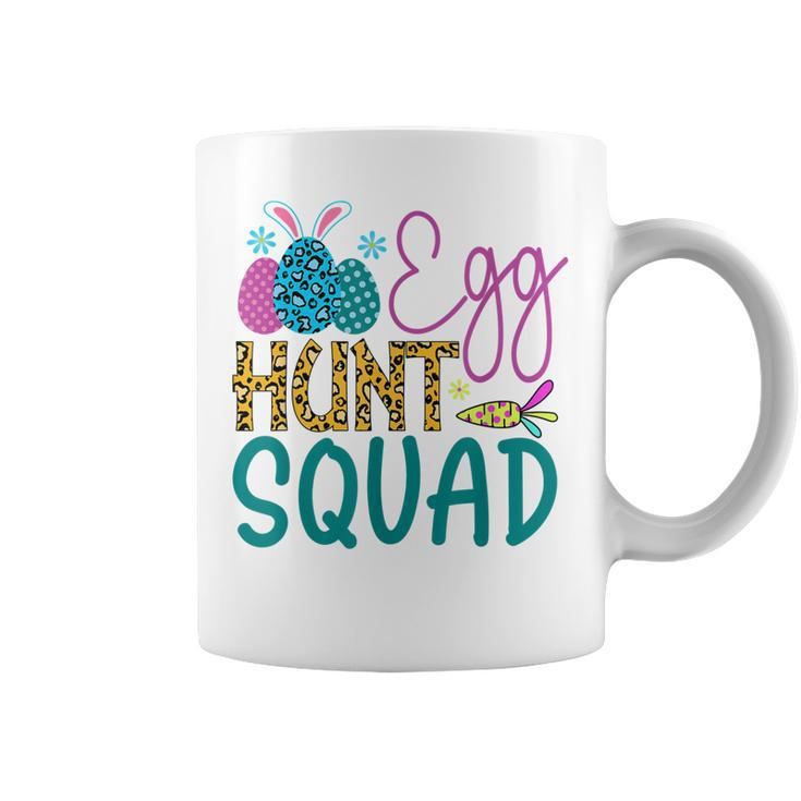 Funny Easter Family Egg Hunt Squad Matching Mom Dad Kids  Coffee Mug