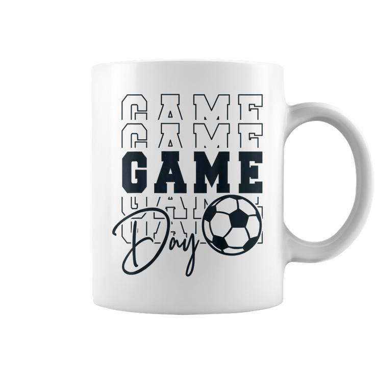 Game Day Soccer Mirror Soccer Mom Soccer Vibes Cool  Coffee Mug