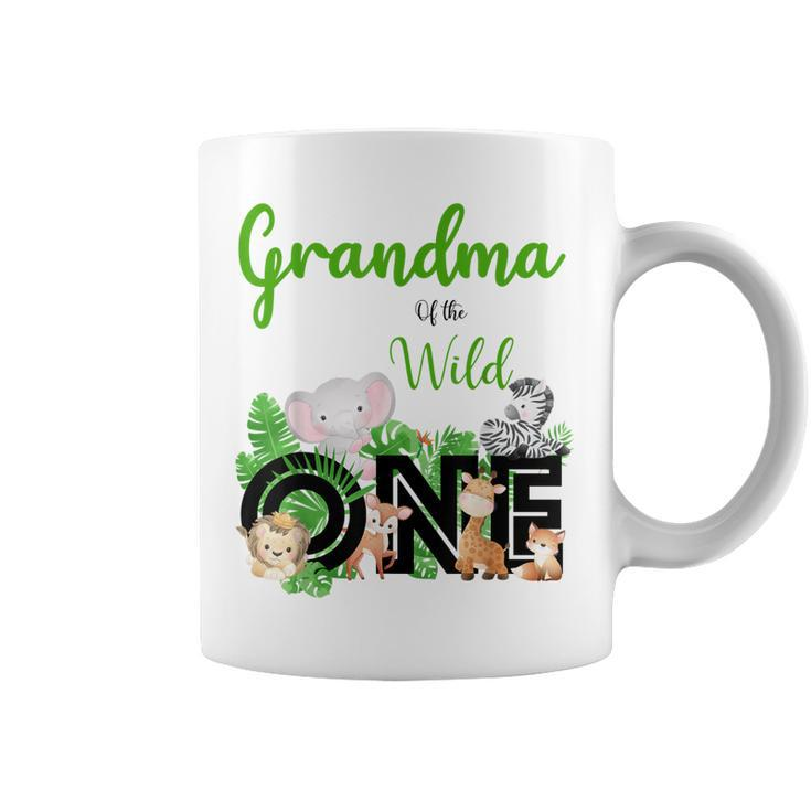 Grandma Of The Wild One | Zoos Happy Birthday Jungle Animal  Coffee Mug