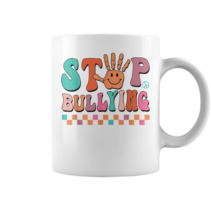 Groovy Unity Day Orange  Kid Stop Bullying Be Kind Hippie  Coffee Mug