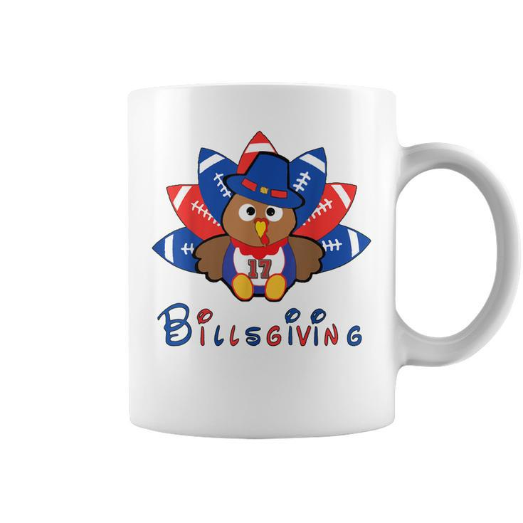 Happy Thanksgiving Billsgiving Chicken Football  Coffee Mug