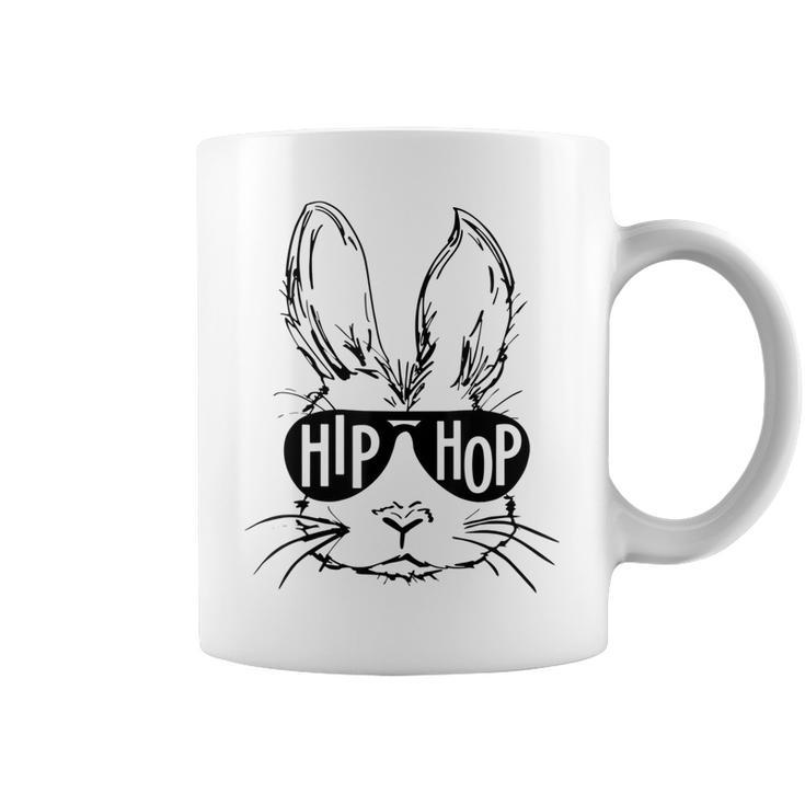 Hip Hop Bunny With Sunglasses Easter Hippity Rabbit Funny  Coffee Mug