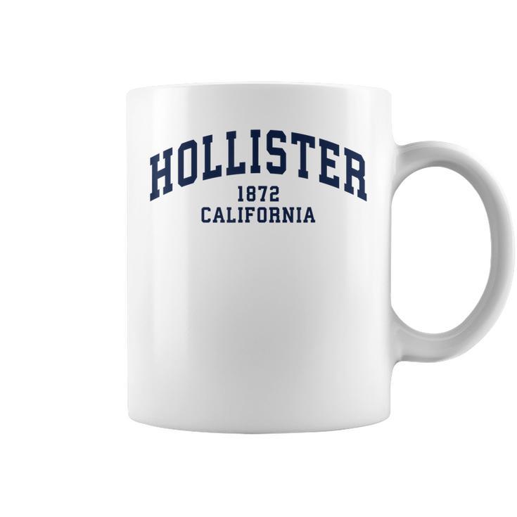 Hollister California Ca Vintage State Athletic Navy Style Long