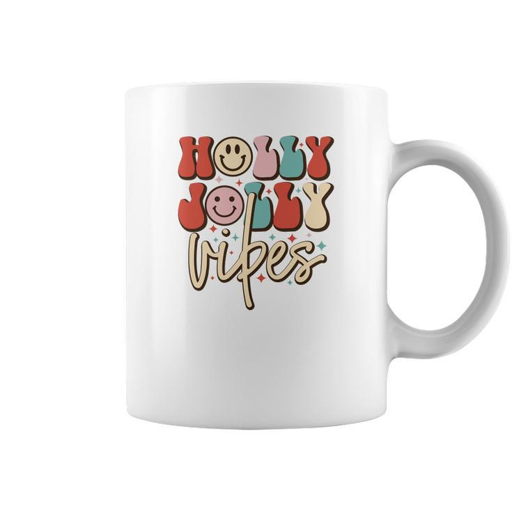 Holly Jolly Vibes Christmas Gifts Coffee Mug
