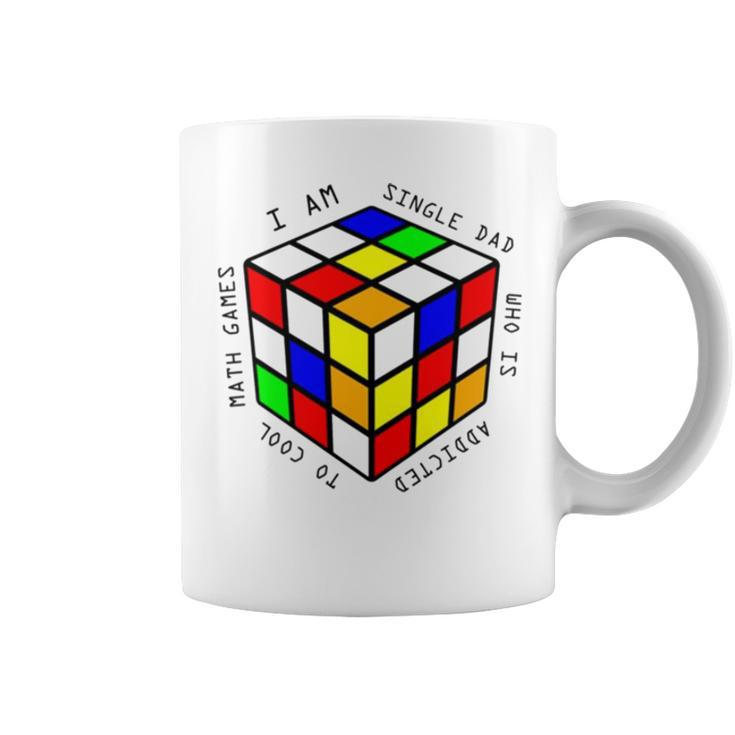 I Am A Single Dad Who Is Addicted To Cool Math Games Coffee Mug