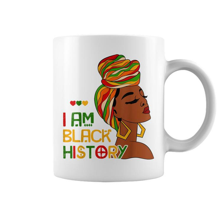 I Am Black History Month African American For Womens Girls  V2 Coffee Mug