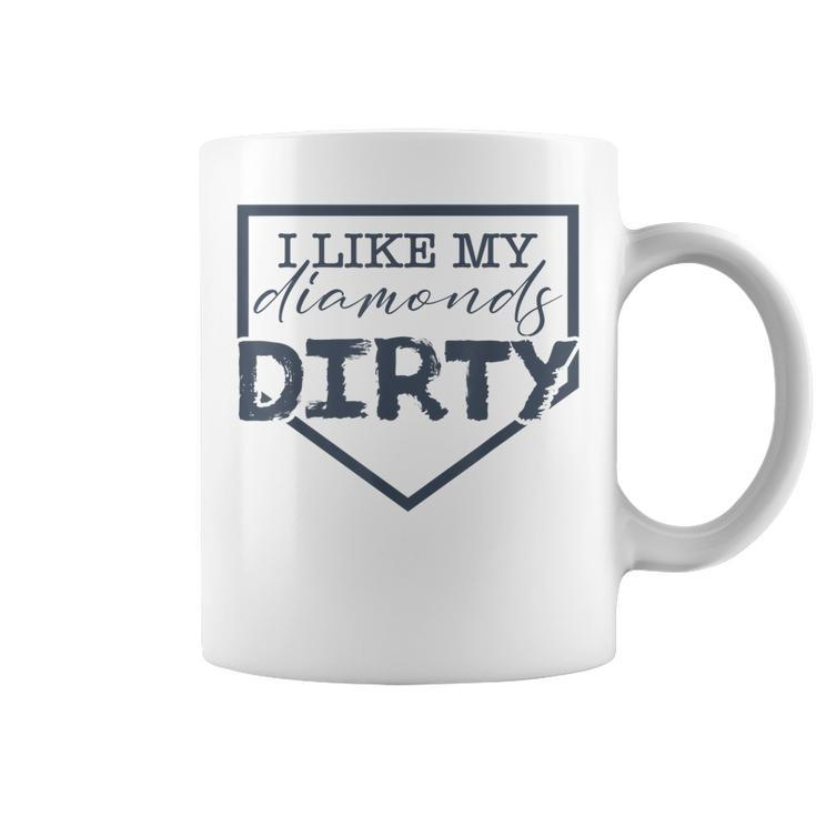 I Like My Diamonds Dirty Funny Girlfriend  Coffee Mug