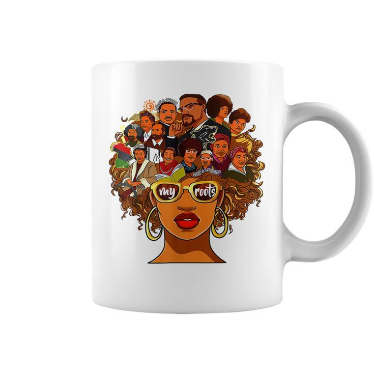 I Love My Roots Black Powerful History Month Pride Dna  Coffee Mug