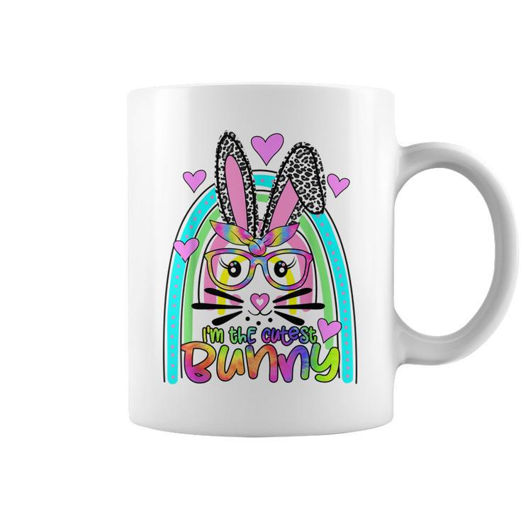Im The Cutest Bunny Leopard Matching Family Easter Day  Coffee Mug