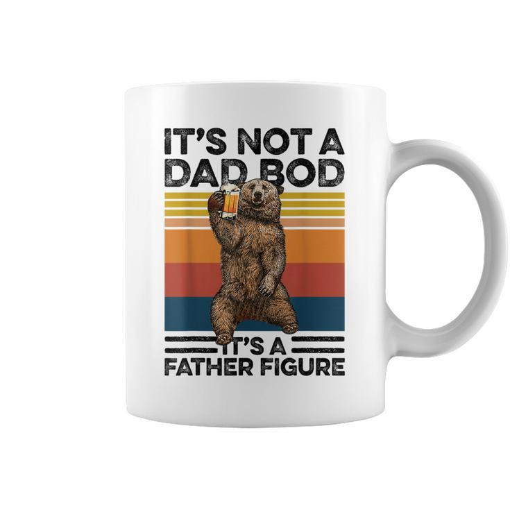 Its Not A Dad Bod Its Father Figure Bear Beer Lover Gift  Coffee Mug