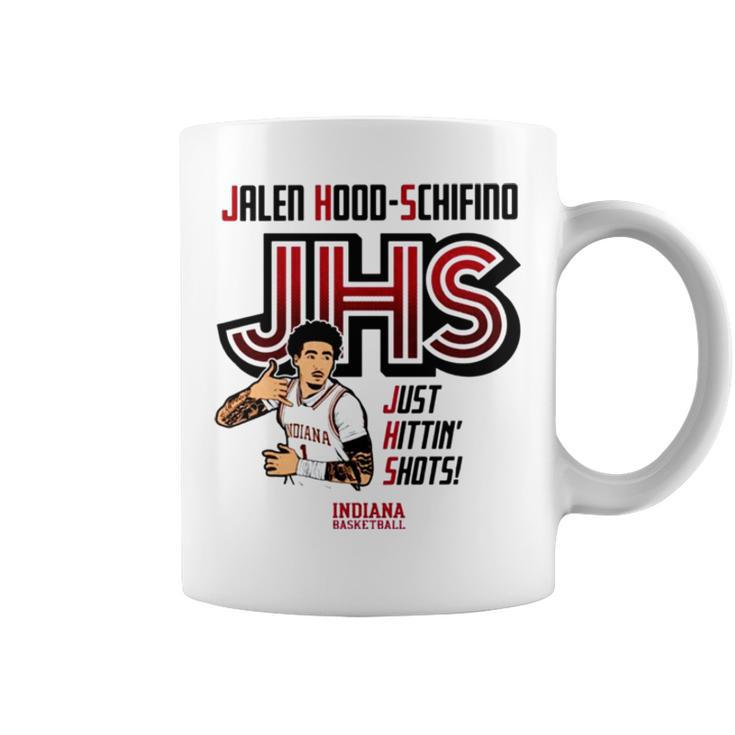 Jalen Hood Just Hittin’ Shots Indiana Basketball Coffee Mug