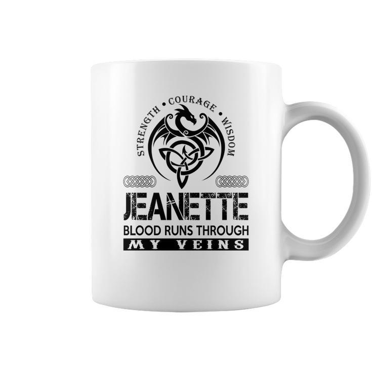 Jeanette Blood Runs Through My Veins  Coffee Mug