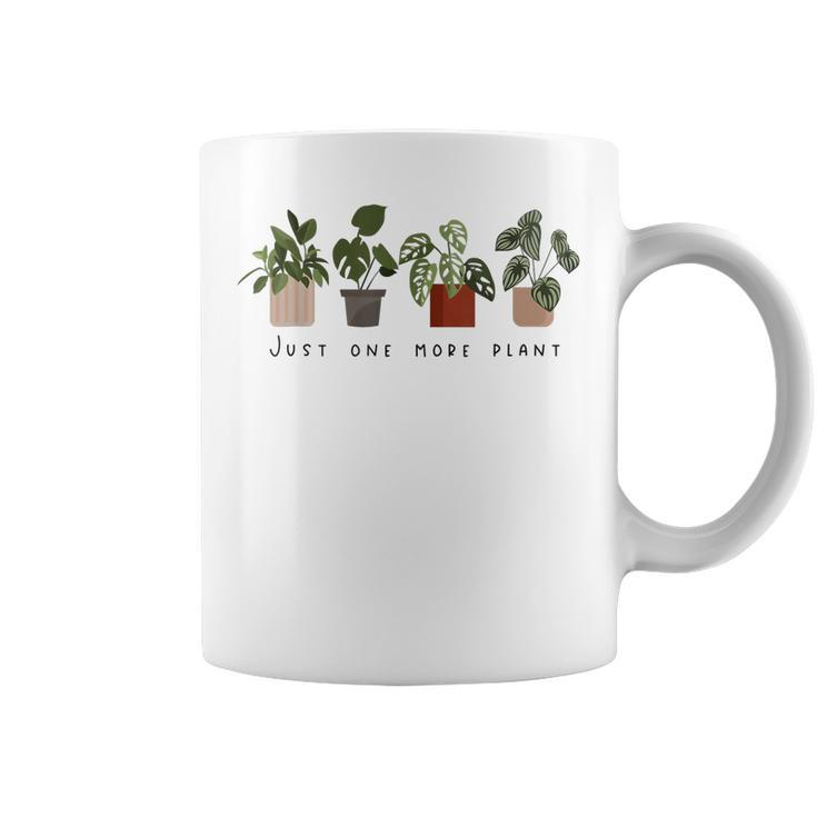 Just One More Plant Botanical Inspirational Cute Wildflower  V2 Coffee Mug
