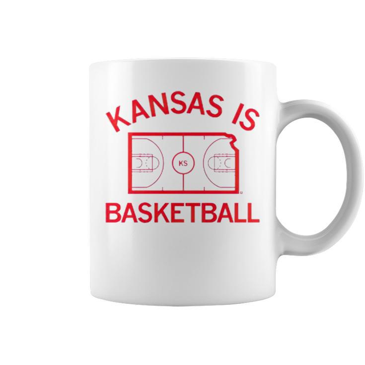 Kansas Is Basketball Coffee Mug